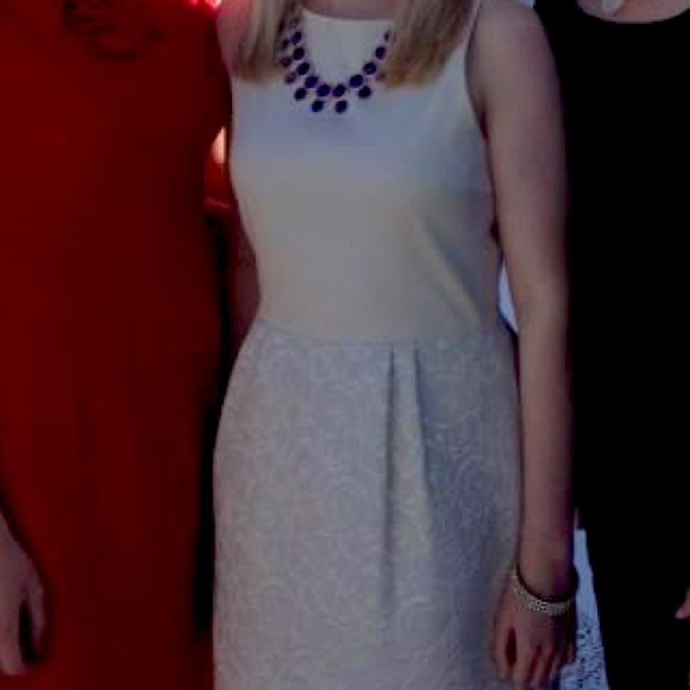 Cream Cocktail Dress - Size 0